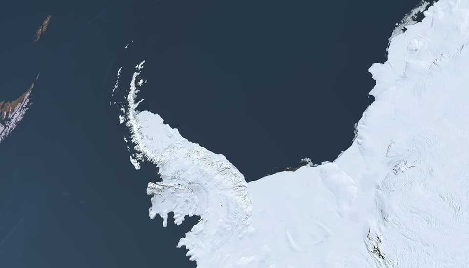 Image Of The Glaciers Shown On The Map