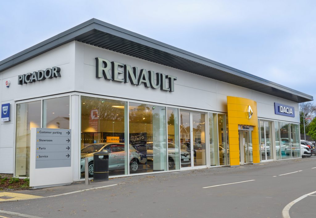 Renault car dealership